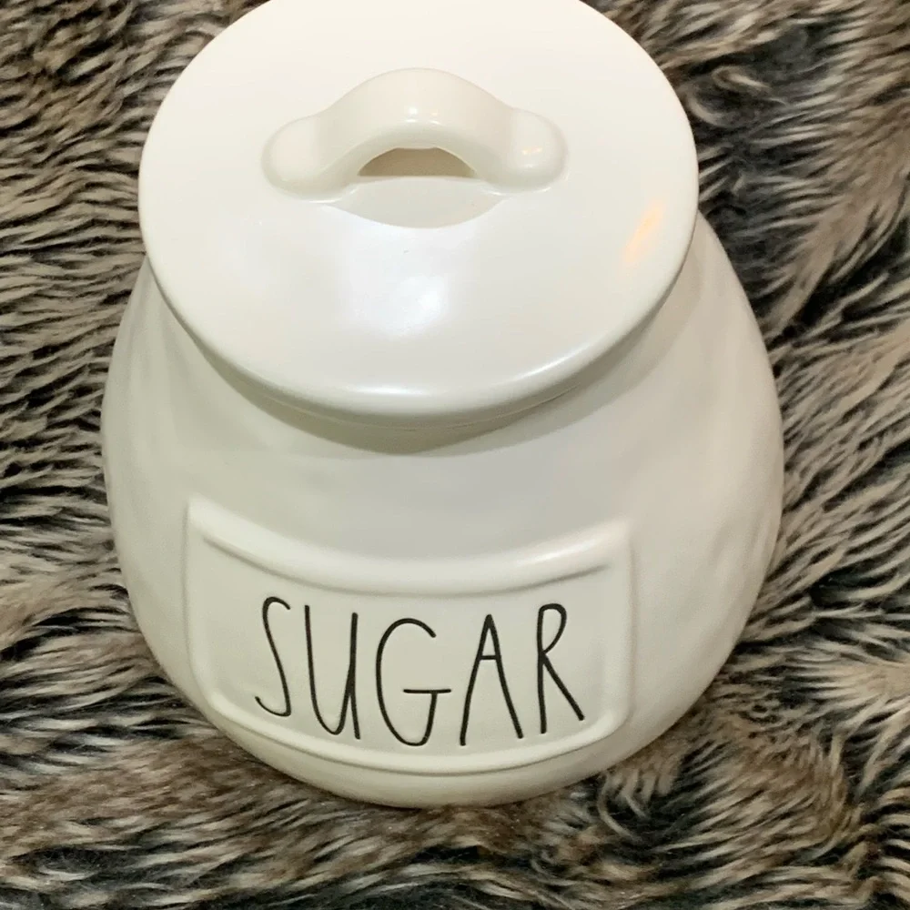 Rae Dunn 2023 White “SUGAR” Canister - (Rare) NWT